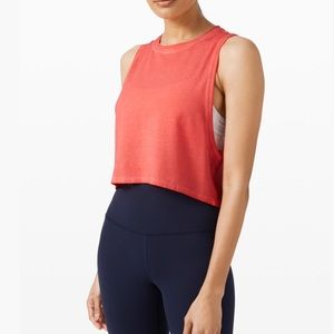 Lululemon Cropped Muscle Tank